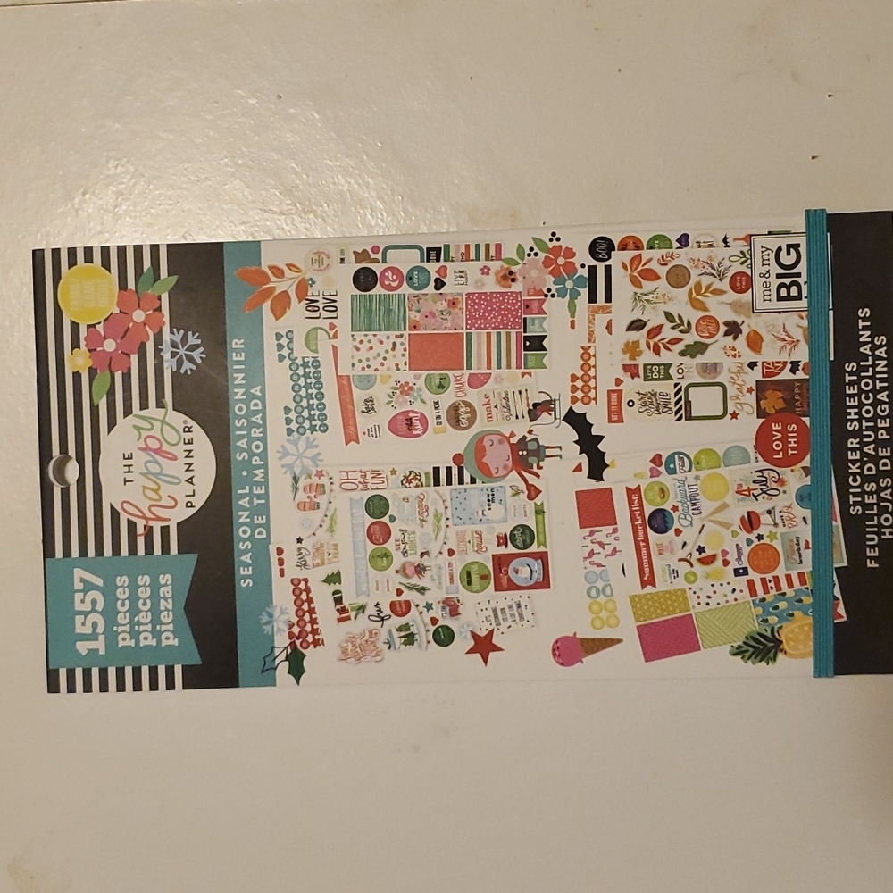 Happy planner seasonal sticker book